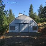 Greenhouse Blackout Curtain Systems Automated Light Deprivation 8m - 12m
