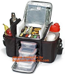 Quality custom polyester non woven cans thermal frozen food lunch insulated cooler bag wholesale