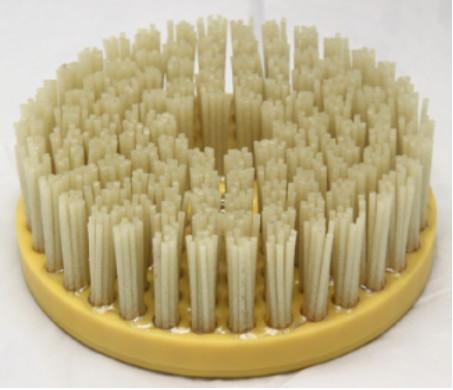 200mm Round Shape Diamond Abrasive Brush Long Lasting For Granite / Marble