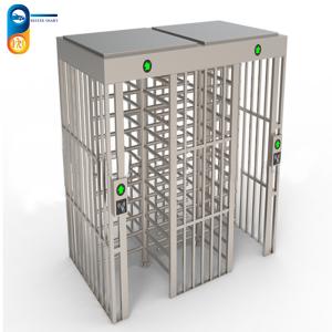 Quality Pedestrian Entry Exit RS485 Full Height Security Turnstile wholesale