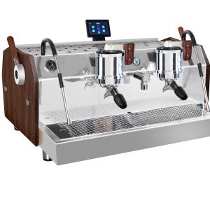 Quality Commercial Double-head Electric Espresso Coffee Maker- Dual Boilers Capacity 11L 2L 2L wholesale