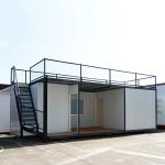 18mm MgO Board Floor REACHTOP Container House For Temporary Living Space