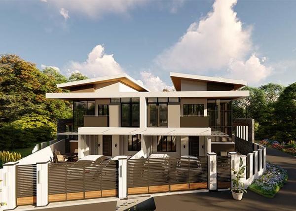 Two Floors Of The Light Steel Prefab Modern Homes Prefabricated Light Steel