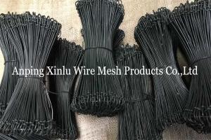 Quality Flexible PVC Coated Steel Wire Tie For Anti Rust 350mpa BWG 12 Q195 Rebar Copper Double Loop Tie Wire wholesale