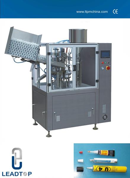 Fully Automatic Tube Filling Machine , Tube Sealing Machine High Filling