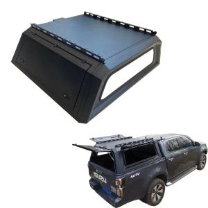 Quality Black Powerder Coated Aluminium Alloy Semi-high Bed Canopy OEM OEM Service Accepted wholesale