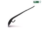 Betterall Simple Design Durable Anti Skid Black Coated PVC Metal Cloth Hangers