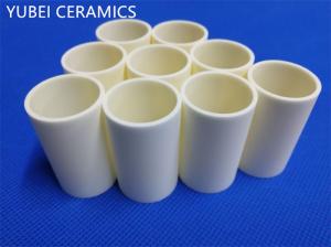 Quality Reliable 400mm Alumina Ceramic Tubes Safe Ceramic High Temperature Sleeving wholesale