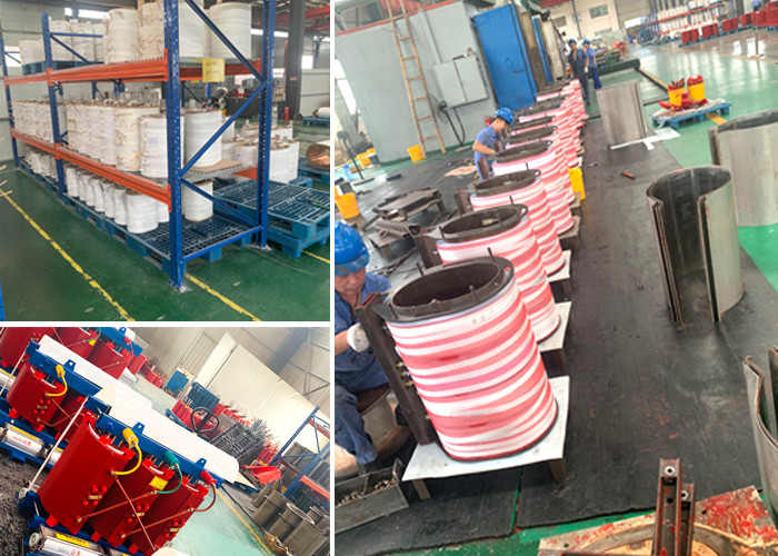 SCB10 11 0.4kv Dry Type Power Transformer 10KV / 30 - 2500KVA Epoxy Resin Cast 1000kva