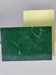 Quality Stone Grain Color PVDF ACP Sheet 0.2mm Aluminum Layer Plain wholesale