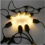 7m 15m Outdoor LED String Lights Waterproof E26 E27 ST45 2W LED Retro Edison