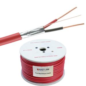 Quality ExactCables Unshielded Shielded Tinned Copper Stranded Solid 2x1.5mm2 Fire Alarm Cable wholesale
