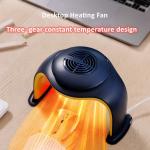 Home Heater Fan Winter Mini Warm Air Desktop Table Platform Portable Office