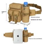 Fanny Pack Men'S Multi-Functional Sports Waterproof Small Fanny Pack Kettle