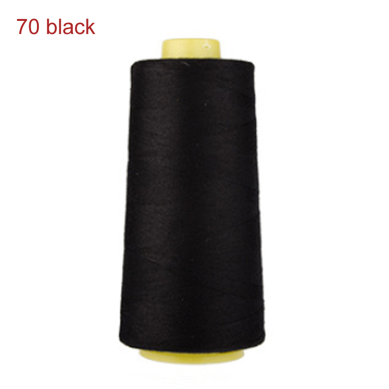Wholesale 2500yards for clothing accessories colorful 100% Spun nylon sewing thread
