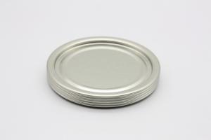 Quality Tin Can Lids 0.20-0.22mm Thickenss Plain Syle Clear Lacquer Coating Flat wholesale