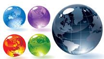 Quality crystal globle wholesale