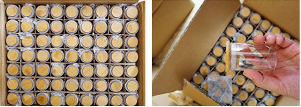 High Temperature Resistance Glass Jar High Borosilicate Glass Jar Packaging