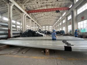 Quality Galvanized Electric Steel Utility Pole 12M 14M Q345 Dominican Octagonal wholesale