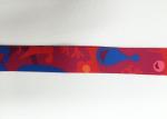 Gift Bamboo Id Card Sublimation Printing Lanyards , Name Badge Lanyards