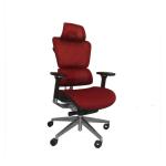 Rubber Caster W700mm High Back Revolving Office Chair For 300 Lb Person R350 Alu