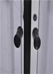 Bathroom Shower Cabins , Shower Units 850 X 850 X 2250 mm Black aluminium