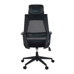 Quality Ergo Smooth Lumbar Support Chair Black Red High Back Mesh Office Chair With Nylon Base wholesale