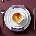 Savall HoReCa Pure White Porcelain Dinnerware Sets Round PB Free