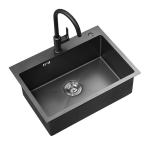 ARROW Stainless Steel Kitchen Sink , 600x430mm Single Bowl Undermount Kitchen