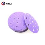 Round Purple Zirconia Grinding Disc , 6 Inch 800 Grit Sanding Discs