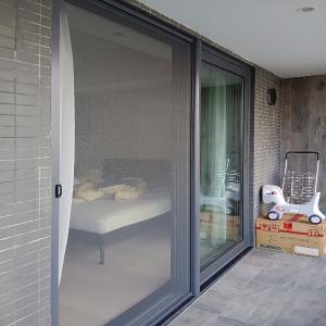 Quality 2.0mm Custom Fly Screens Roller Screen Door Cold And Corrosion Resistance wholesale