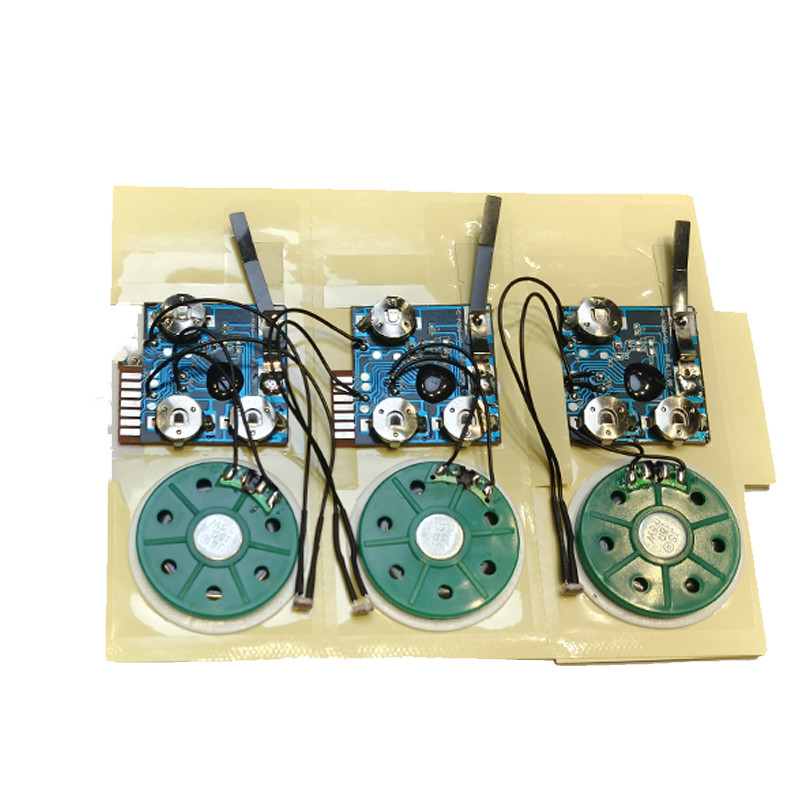 Light-Activated Sound Module for Customizable Gift Packaging