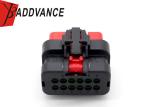TE Connectivity Tyco AMP Connectors 4.5MM 12 Way Female Cable Mount Connector