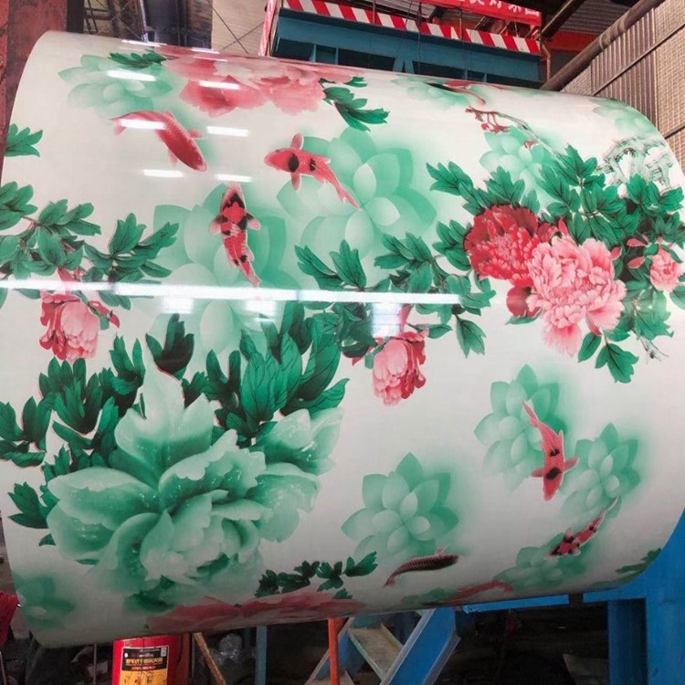 3-8MT Color Coated Steel Sheet Coil 1000 - 1500mm Elongation ≥22%