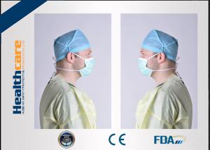 Quality Sterile Nonwoven Protective Clothing Disposable For Doctors / Patient Single Use wholesale