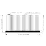 Silver Antirust Water Cooled Aluminum Heat Sink Multipurpose