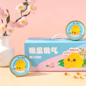Quality Coconut Water Peach Resin Dessert Soup Meal Replacement Food For Weight Loss wholesale