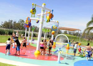 Quality Children Water Playground Equipment Spray Park Equipment 1020X1015X645CM Area wholesale