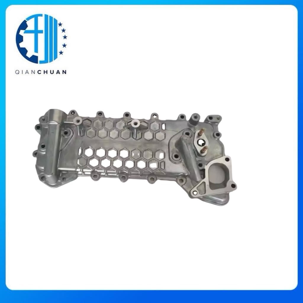 8-98085312-0 Oil Cooler Cover for Isuzu Engine 4HK1 Hitachi Excavator ZAX200-3