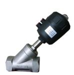 J611F Hexagon Head Piston Operated Pneumatic Stainless Steel Angle Seat Valve