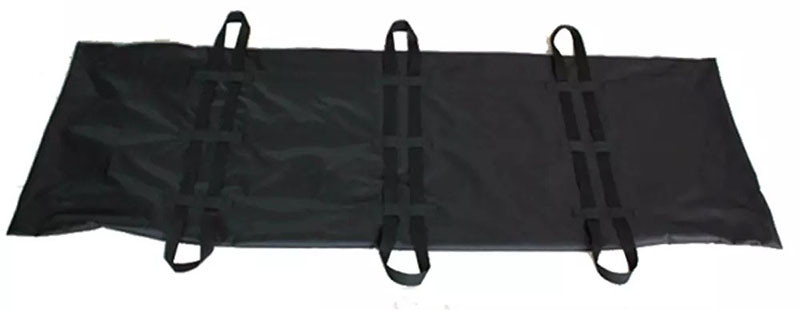 Heavy Duty PEVA Waterproof Dead Body Bag European Style With Center Zipper