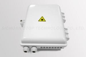 Quality ABS Outdoor Fiber Distribution Box 4 8 16 Port OHSAS18001 Certification wholesale