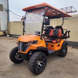 Quality Electric Golf Cart With Multiple Color Options Seat Configurations LED Headlights wholesale
