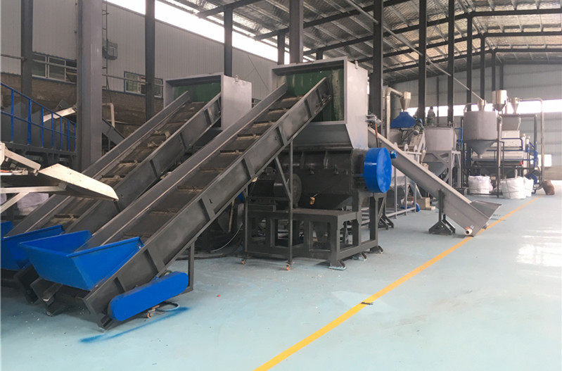 185KW Pet Bottle Washing Line Recycling Plant PLC 300kg/H NSK SKF