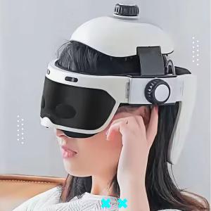 Quality 3 Intensity Levels Head Massager Helmet 28W Head Eye Massager wholesale