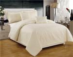 Solid Quilts Royal 5pcs Embossed Quilt Set Ultrasonic Quilts Soft Microfiber