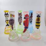 10Inch Glass Smoking Pipe Borosilicate Hookah Large Filter Glass Bong