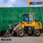 Compact Wheel Loader Machine 1.1m3 Capacity 3500mm Dumping Height