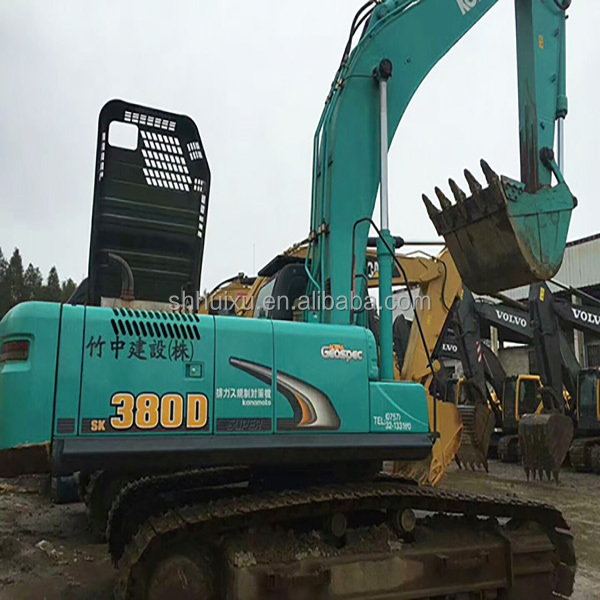 Kobelco SK200 Excellent quality second hand crawler excavator Kobelco SK380/Used digging machine Kobelco SK380 cheap price