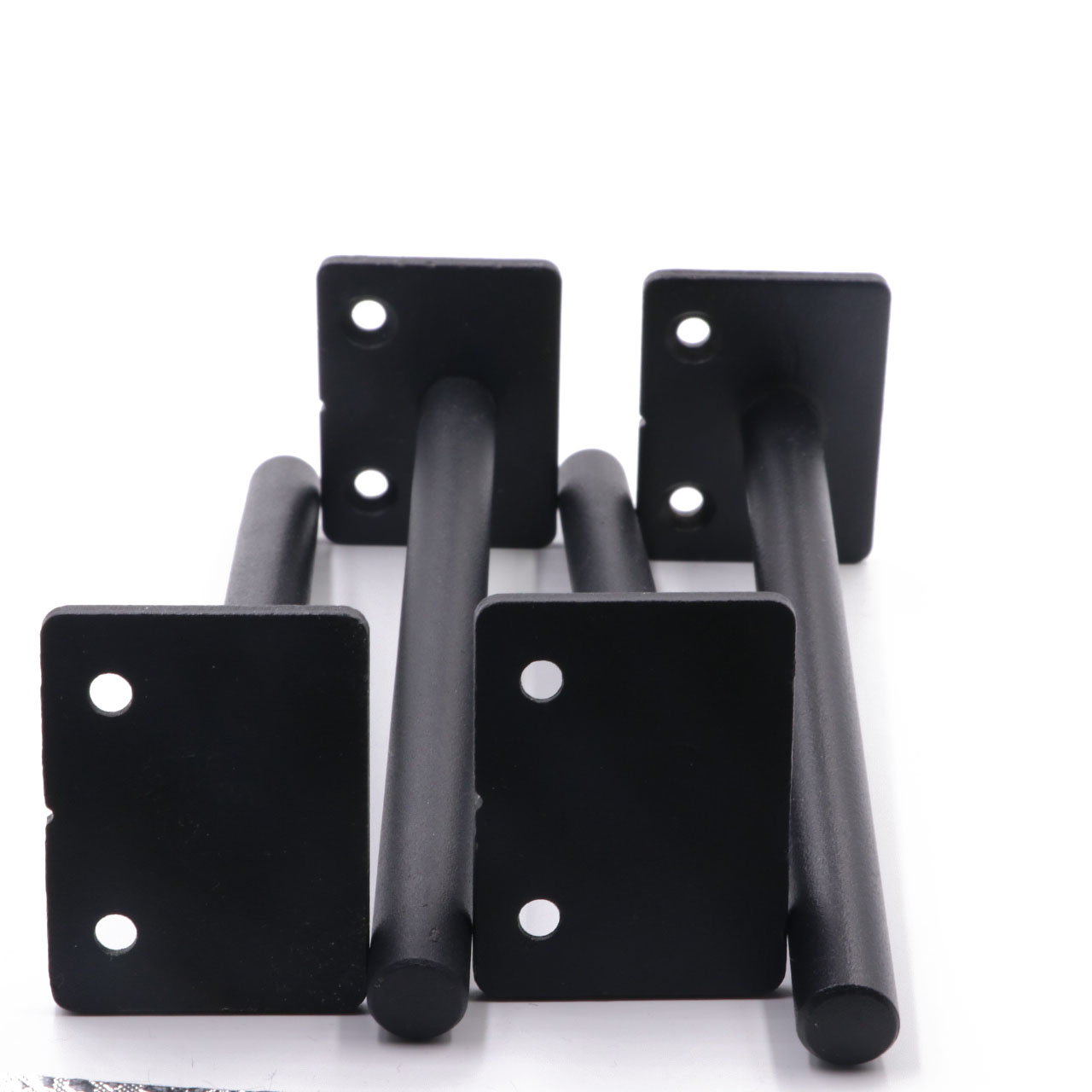 Decorative Invisible Blind Hidden Metal Slatwall Mount Floating Shelf Support Bracket for Wood